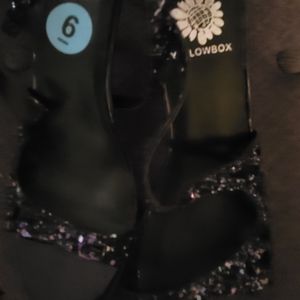 Sparkly heels